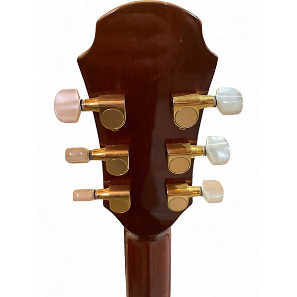 Used Aria AW930 Left Handed Natural Acoustic Guitar