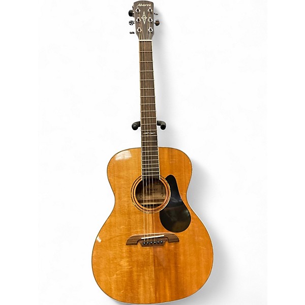 Used Alvarez AF60 Folk Natural Acoustic Guitar