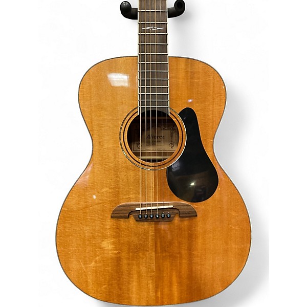 Used Alvarez AF60 Folk Natural Acoustic Guitar