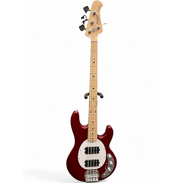 Used Sterling by Music Man SUB SERIES STING RAY RED Electric Bass Guitar