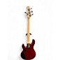 Used Sterling by Music Man SUB SERIES STING RAY RED Electric Bass Guitar
