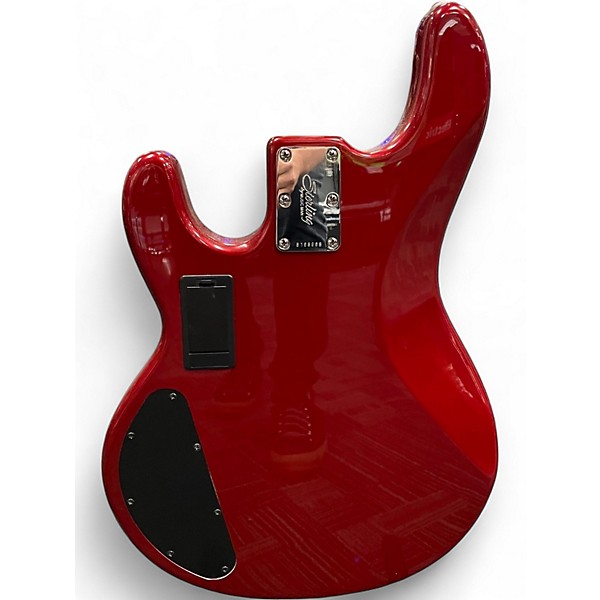 Used Sterling by Music Man SUB SERIES STING RAY RED Electric Bass Guitar