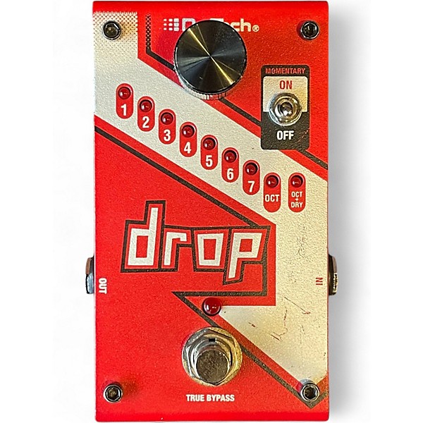 Used DigiTech The Drop Polyphonic Drop Tune Pitch-Shifter Effect Pedal