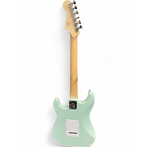 Used Squier sonic stratocaster LE Surf Green Solid Body Electric Guitar
