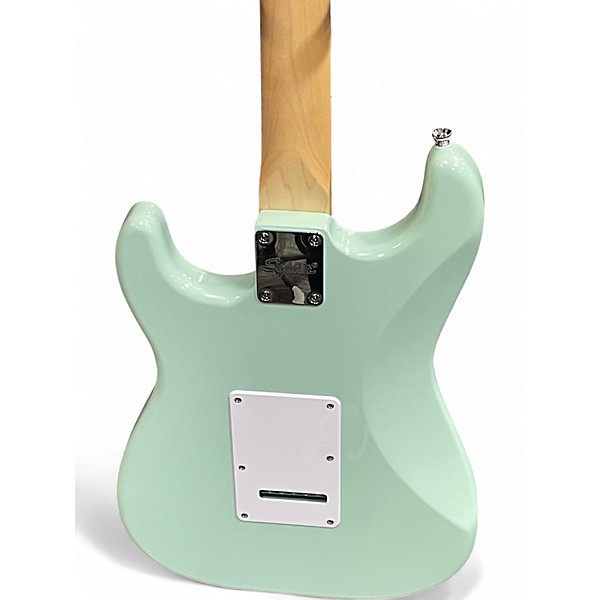 Used Squier sonic stratocaster LE Surf Green Solid Body Electric Guitar