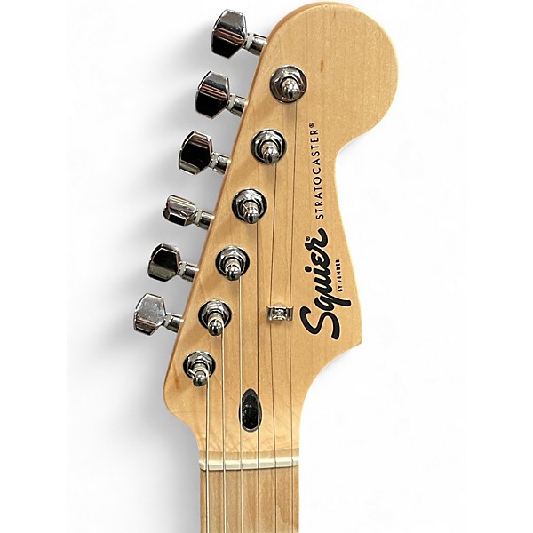 Used Squier sonic stratocaster LE Surf Green Solid Body Electric Guitar