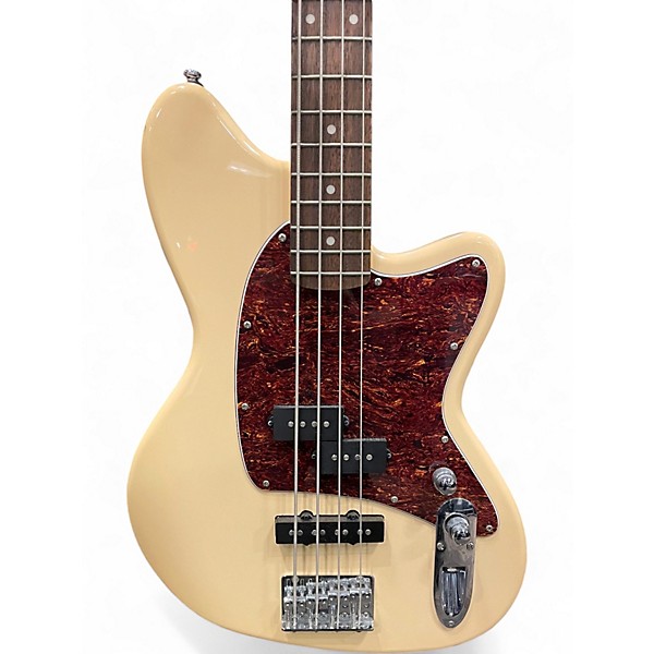 Used Ibanez TMB100 Talman Ivory Electric Bass Guitar