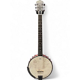 Used Washburn B6-A AMERICANA OPEN BACK 6 STRING BANJO Natural Banjo
