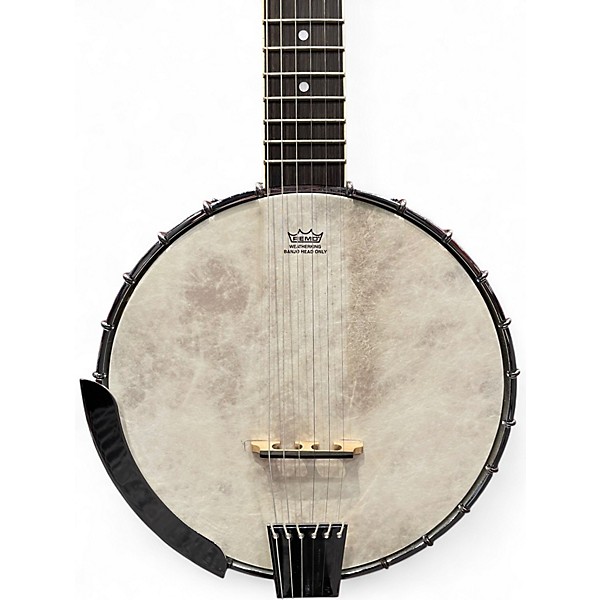 Used Washburn B6-A AMERICANA OPEN BACK 6 STRING BANJO Natural Banjo