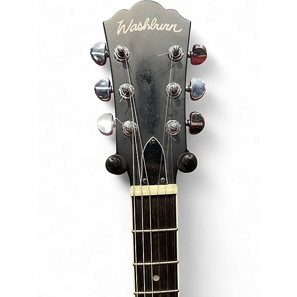 Used Washburn B6-A AMERICANA OPEN BACK 6 STRING BANJO Natural Banjo