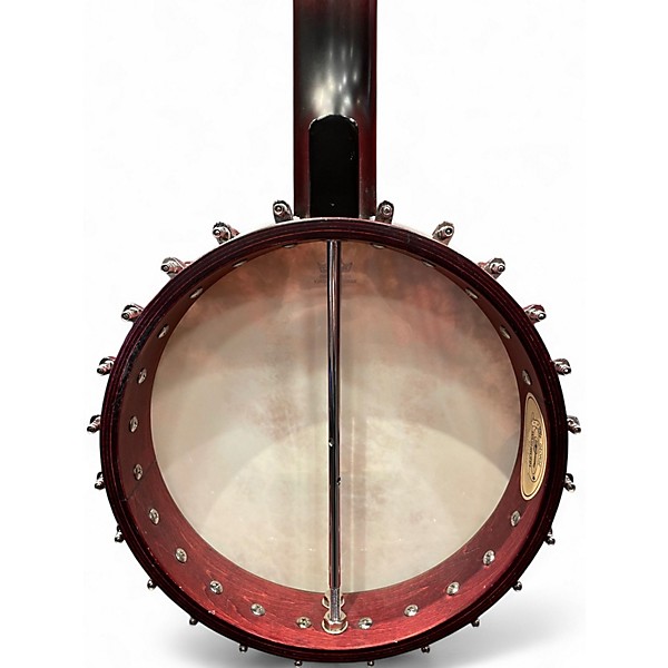 Used Washburn B6-A AMERICANA OPEN BACK 6 STRING BANJO Natural Banjo