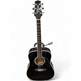 Used Takamine F341 Black Acoustic Guitar