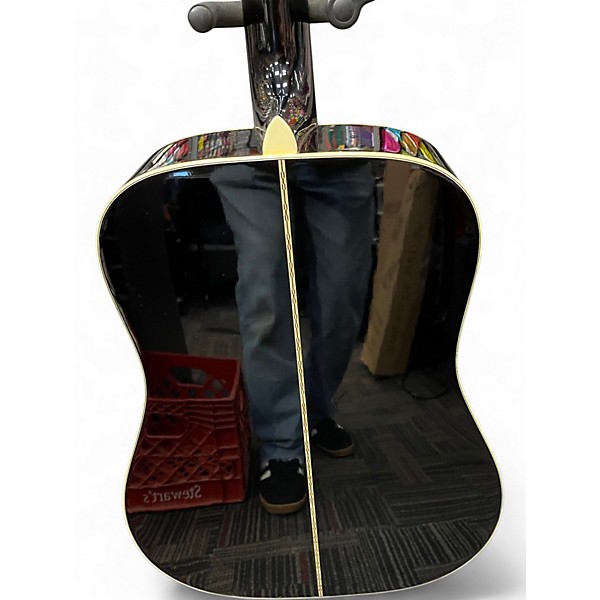 Used Takamine F341 Black Acoustic Guitar