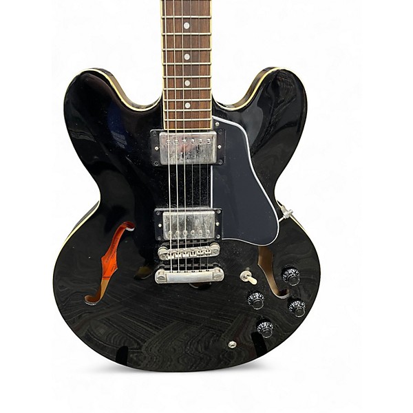 Used Epiphone ES355 IG Black Hollow Body Electric Guitar