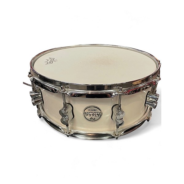 Used PDP by DW 14X5 CONCEPT MAPLE TWISTED IVORY Drum