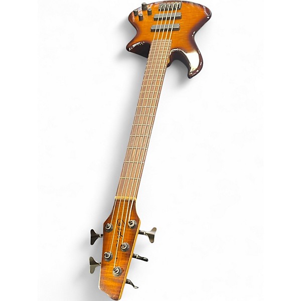 Used Godin BG5 Tobacco Sunburst Electric Bass Guitar