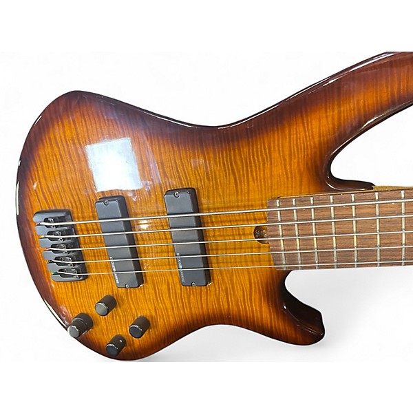 Used Godin BG5 Tobacco Sunburst Electric Bass Guitar