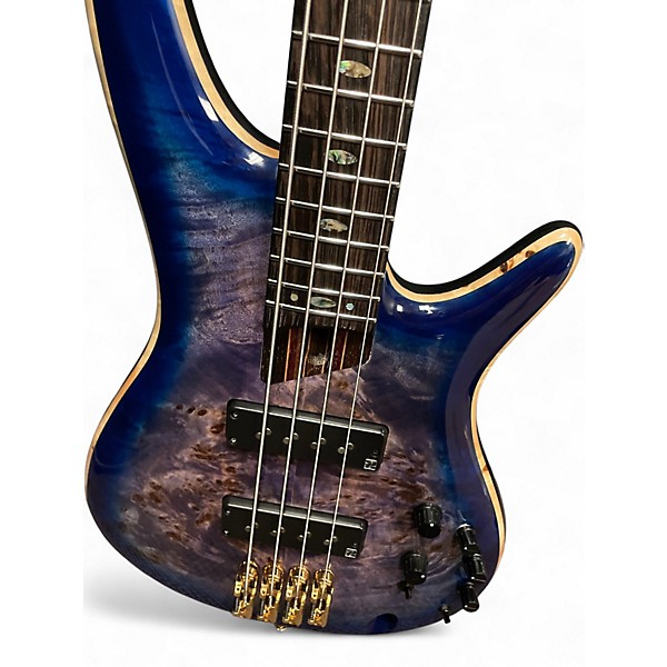 Used Ibanez SR2600 Cerulean Blue Electric Bass Guitar