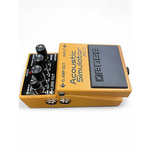 Used BOSS AC3 Acoustic Simulator Effect Pedal