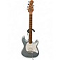 Used Sterling by Music Man Cutlass Firemist Silver Solid Body Electric Guitar thumbnail