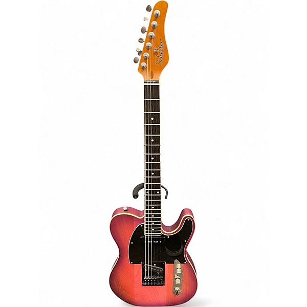 Used 2021 Schecter Guitar Research DIAMOND SERIES PT SPECIAL PURPLE BURST Solid Body Electric Guitar