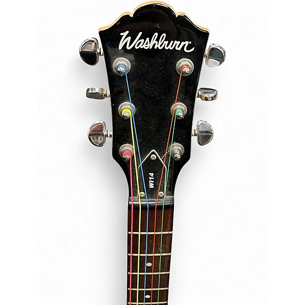 Used Washburn wi14 Wine Red Solid Body Electric Guitar