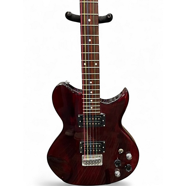 Used Washburn wi14 Wine Red Solid Body Electric Guitar