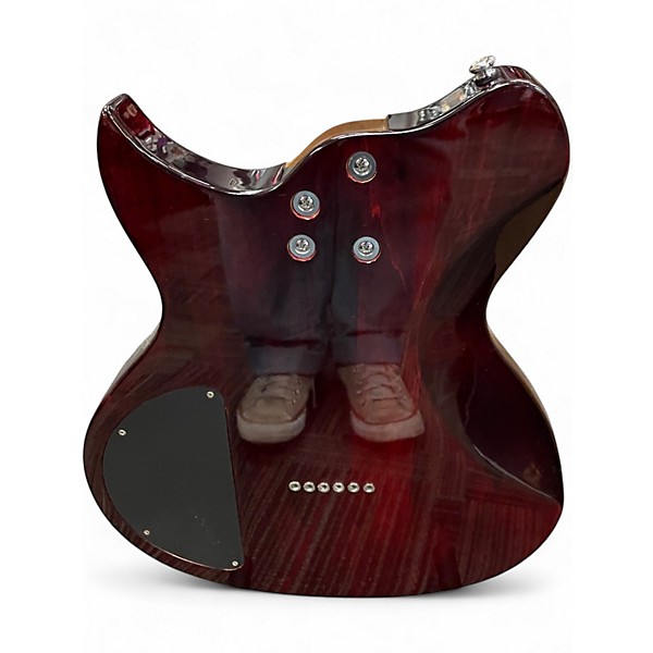 Used Washburn wi14 Wine Red Solid Body Electric Guitar