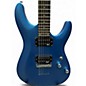 Used Schecter Guitar Research C-6 DELUXE Blue Sapphire Solid Body Electric Guitar