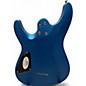 Used Schecter Guitar Research C-6 DELUXE Blue Sapphire Solid Body Electric Guitar