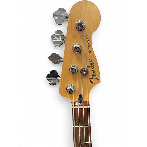 Used 2023 Fender Player Precision Bass Black Electric Bass Guitar