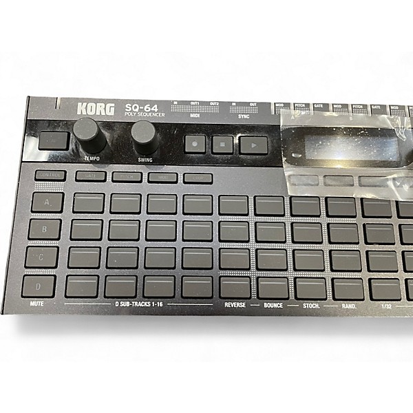 Used KORG SQ-64 Polyphonic Sequencer Production Controller