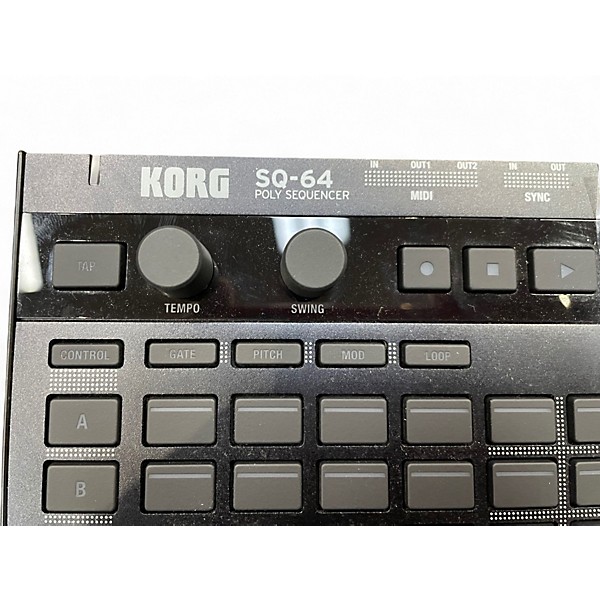 Used KORG SQ-64 Polyphonic Sequencer Production Controller