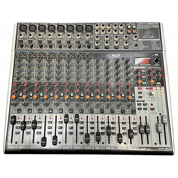 Used Behringer Xenyx X2222USB Unpowered Mixer
