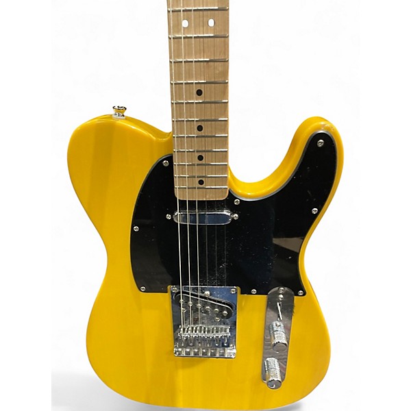 Used Squier SONIC TELECASTER Butterscotch Blonde Solid Body Electric Guitar