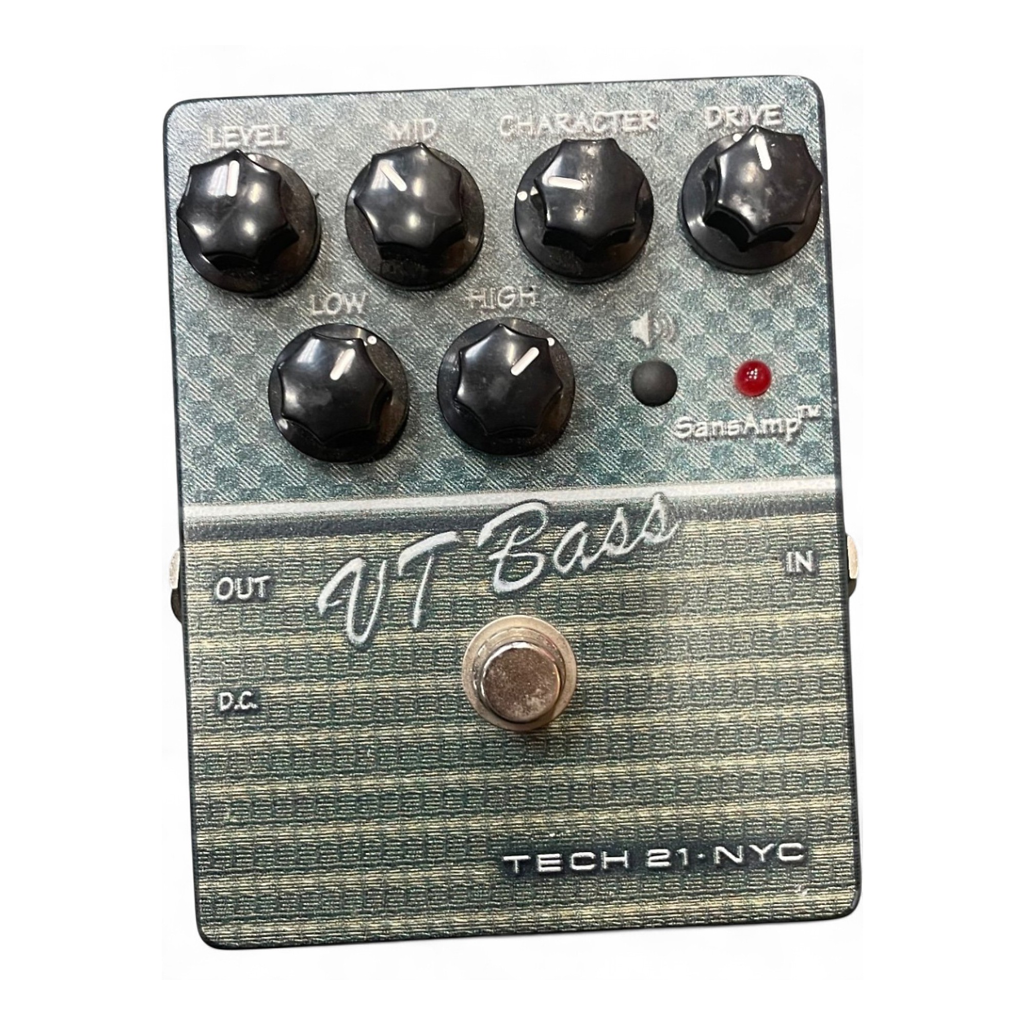 Used Tech 21 CSVTB.2 Sansamp Character Series VT Bass Bass Effect