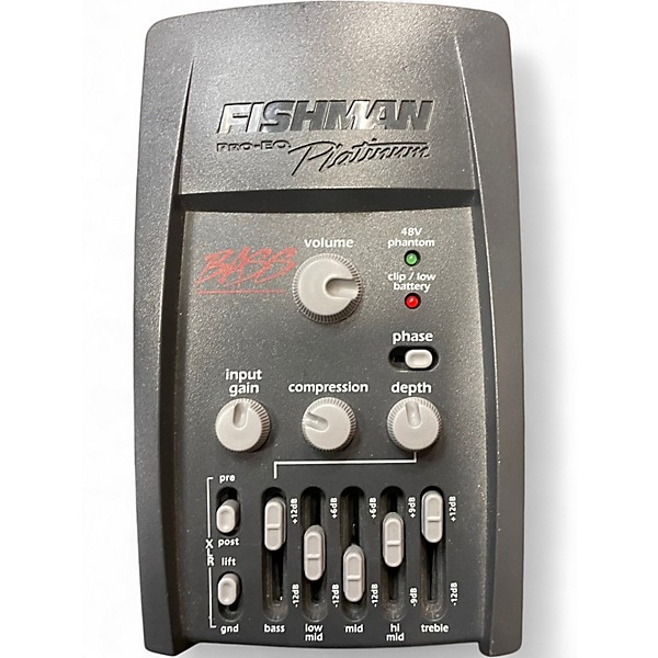 Used Fishman Bass Pro EQ Platinum Pedal