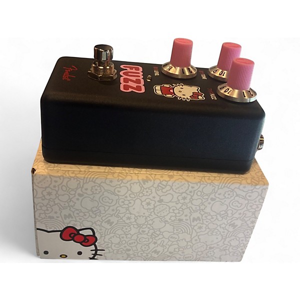 Used Fender Hello Kitty Fuzz Effect Pedal