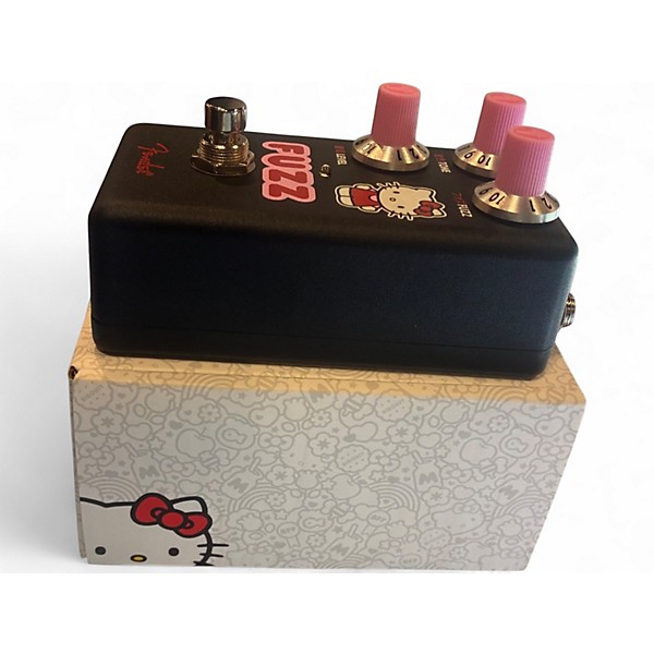 Used Fender Hello Kitty Fuzz Effect Pedal