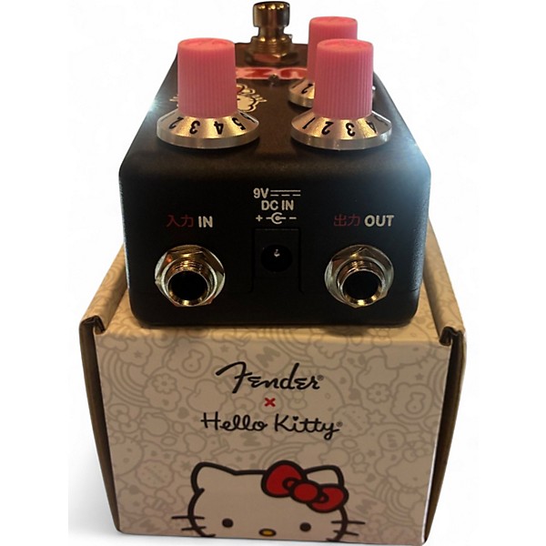 Used Fender Hello Kitty Fuzz Effect Pedal