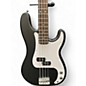 Used Squier Precision Bass Flat Black Electric Bass Guitar thumbnail