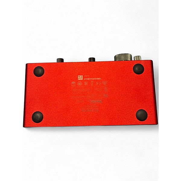 Used Focusrite Scarlett 2i2 Audio Interface