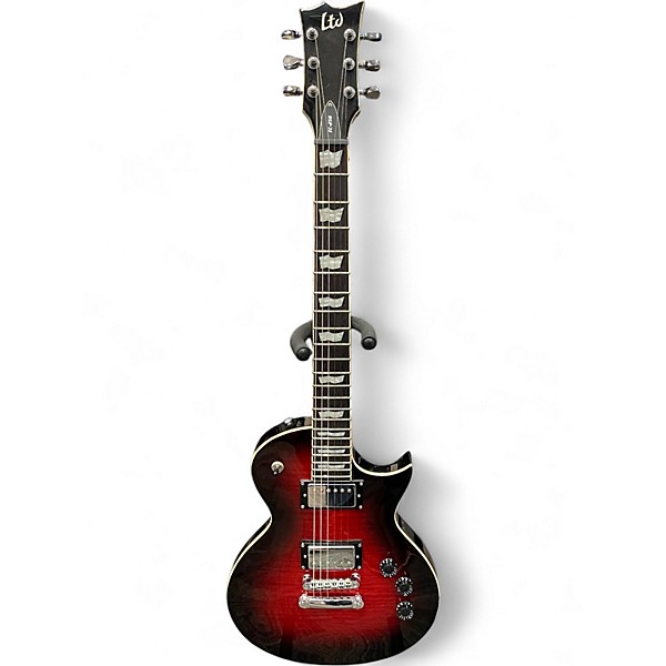 Used ESP LTD EC256 Red Burst Solid Body Electric Guitar