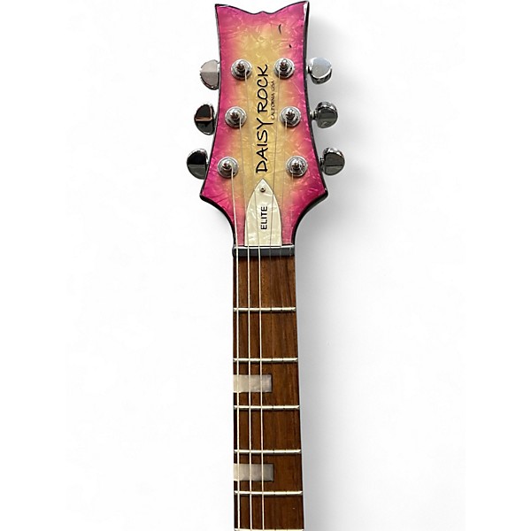 Used Daisy Rock Venus Elite Double Cutaway Violet Burst Solid Body Electric Guitar