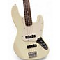 Used 1992 Fender Standard Jazz Bass White Electric Bass Guitar