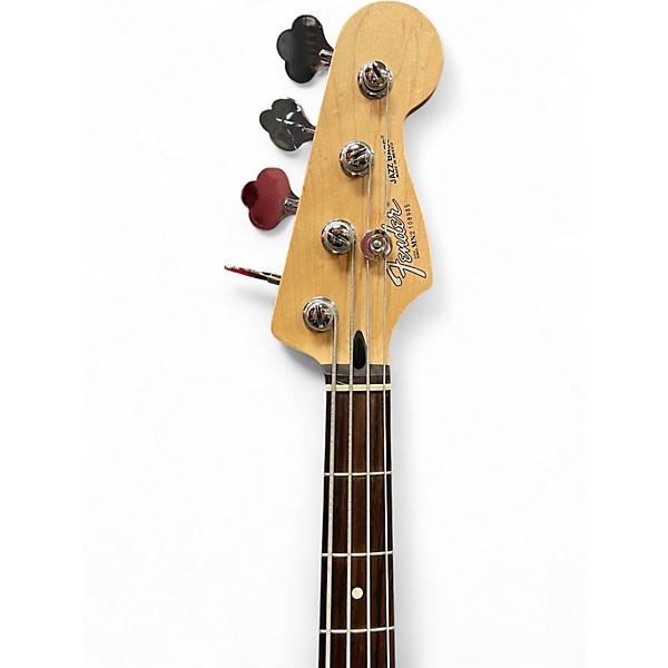 Used 1992 Fender Standard Jazz Bass White Electric Bass Guitar