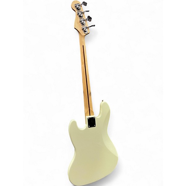 Used 1992 Fender Standard Jazz Bass White Electric Bass Guitar