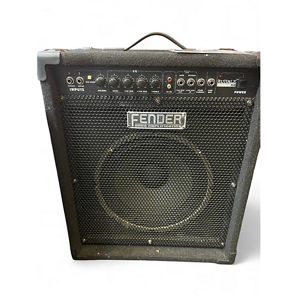 Used Fender Rumble 60 60W 1x12 Bass Combo Amp