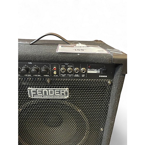 Used Fender Rumble 60 60W 1x12 Bass Combo Amp