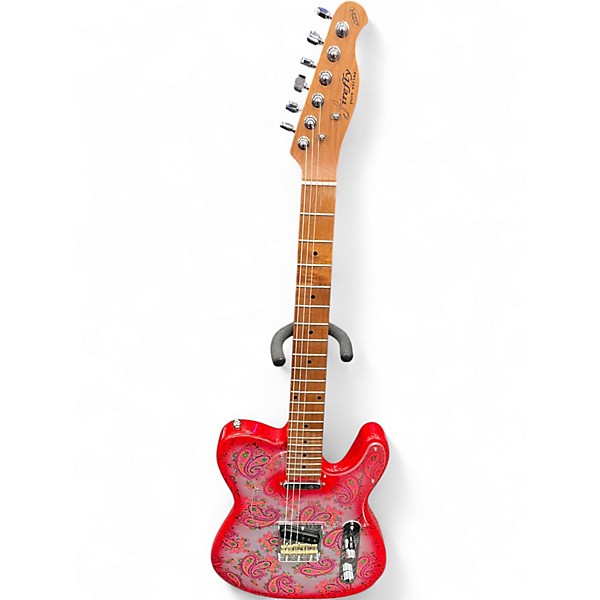 Used Firefly SINGLECUT PAISLEY Solid Body Electric Guitar